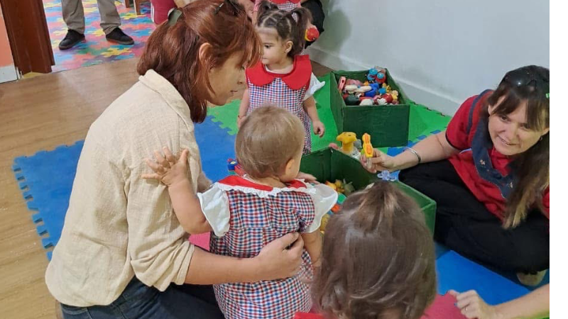 INICIO DEL CICLO LECTIVO 2025 EN EL JARDIN MATERNAL "GURISITOS ISLE𝐍̃OS